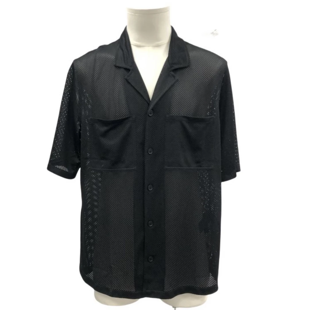 99新 BURBERRY/博柏利 P234450492/镂空透视衬衫 S码