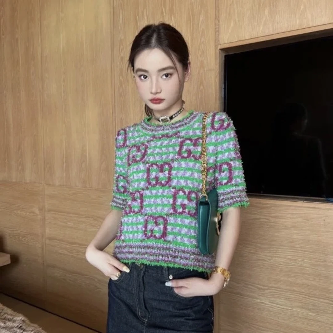 99新 GUCCI/古驰 积分-100/P234450493/针织衫 S码
