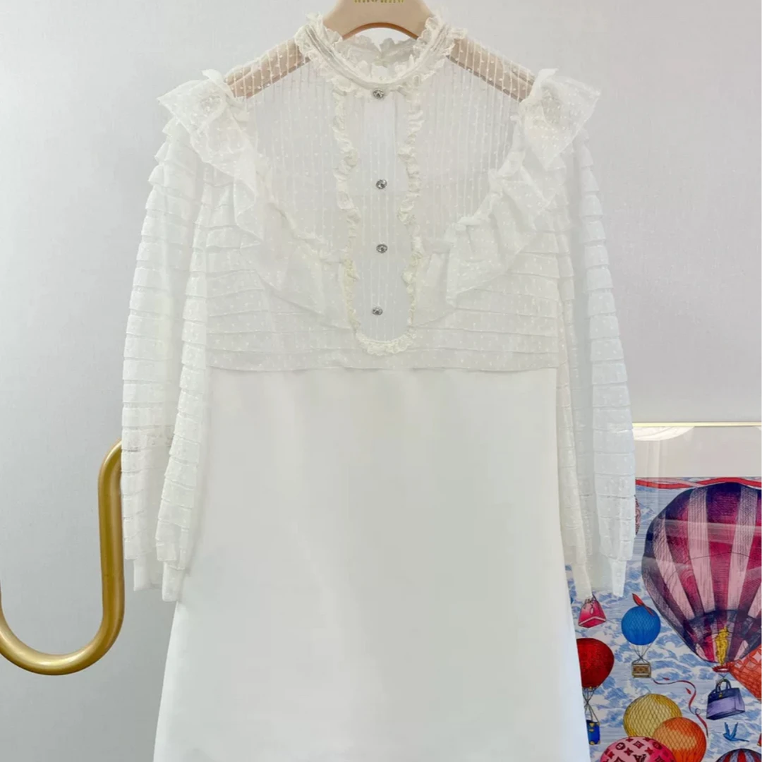99新 MIU MIU/缪缪 小花汤汤/P224930876/连衣裙 42