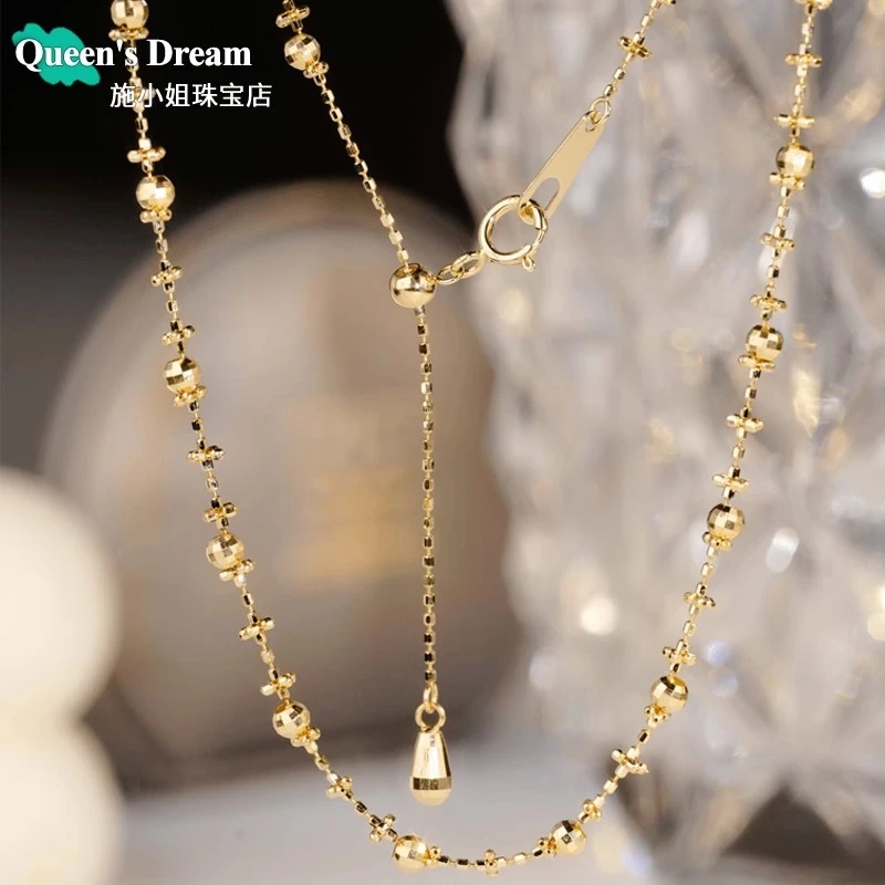 链子925银 进口意大利仙女链气质高级感轻奢小众简约项链女款纯银