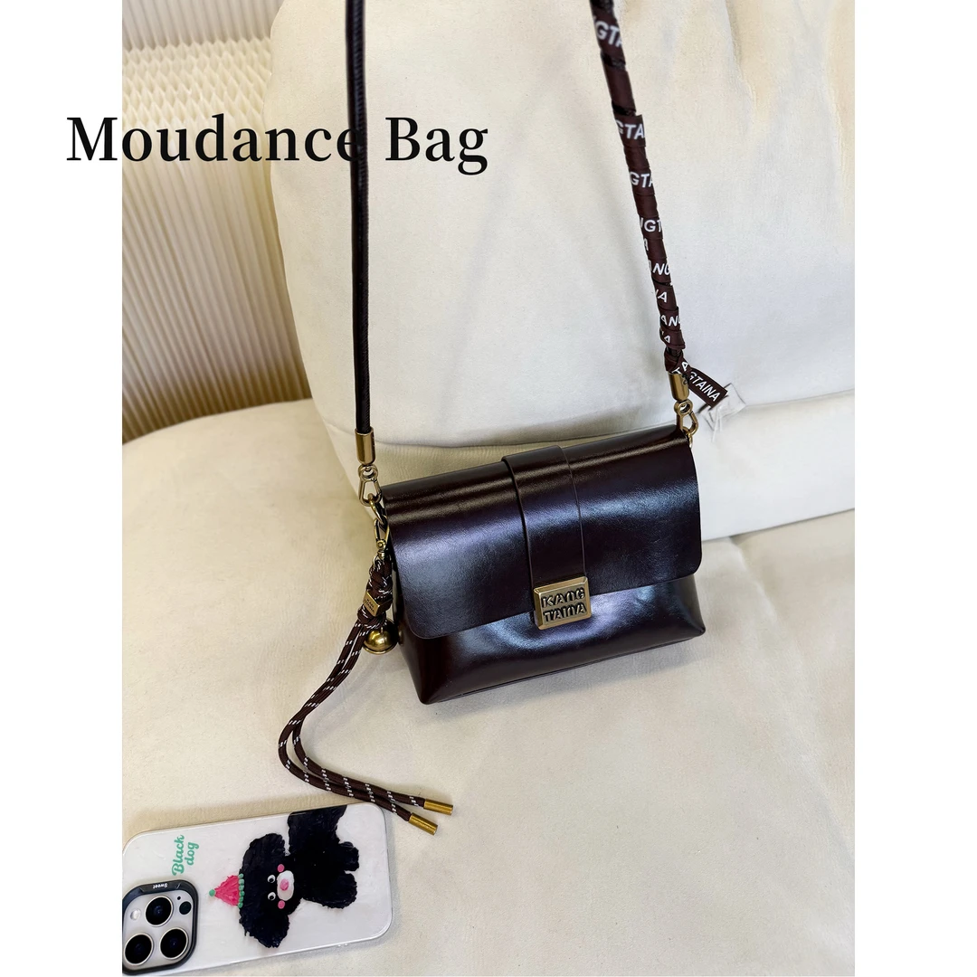 0【表演系】Moudance新款高级感时尚通勤包轻奢百搭腋下单肩包9678