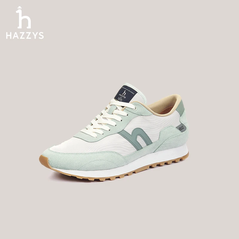 Hazzys哈吉斯春夏季男士运动鞋舒适时尚低帮潮流经典鞋子休闲鞋男