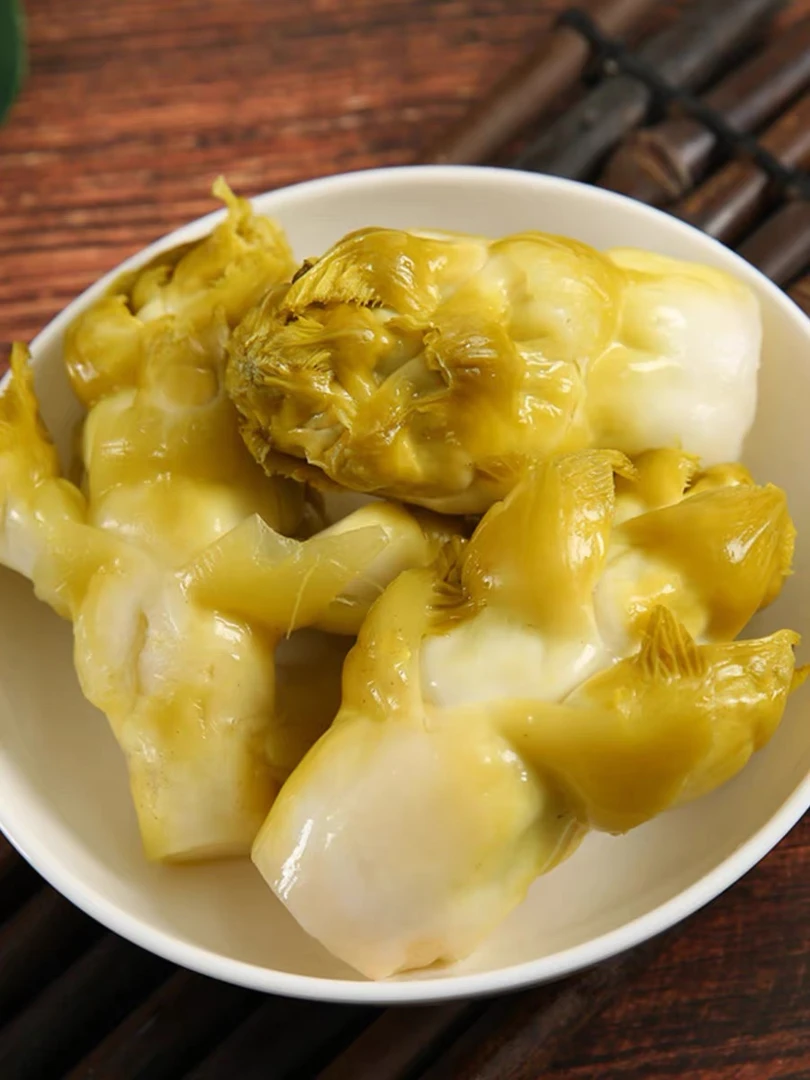 温州特产新鲜儿清脆爽口开胃味道下饭菜娃娃菜泡菜500g(2斤起拍)
