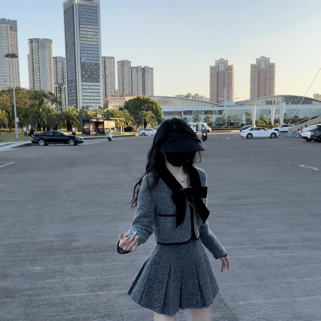 法式小个子显瘦套装88003