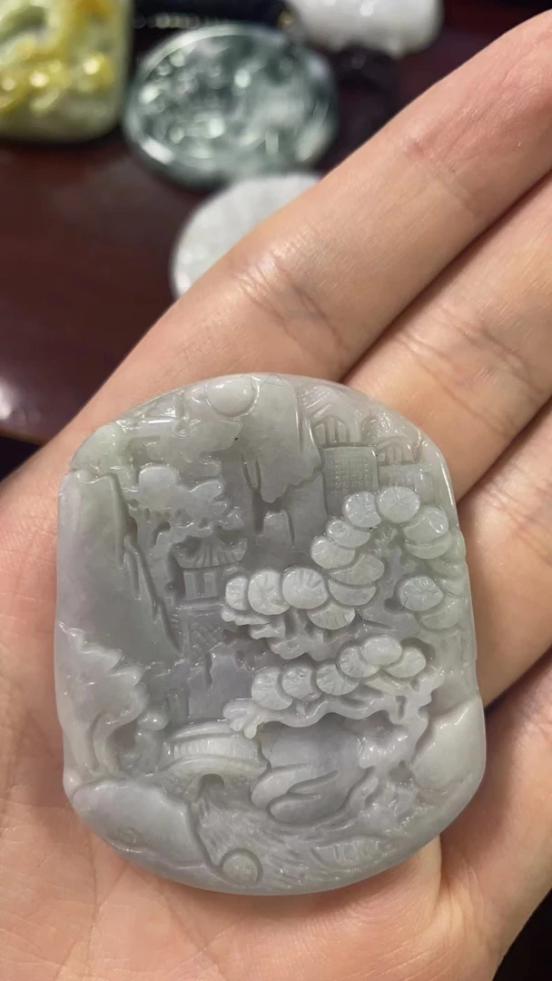 a55缅甸翡翠a挂件