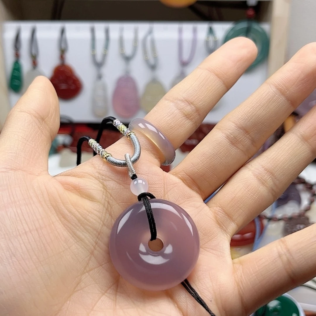 【闪购商品】玛瑙/玉髓颈饰未镶嵌阿**龙