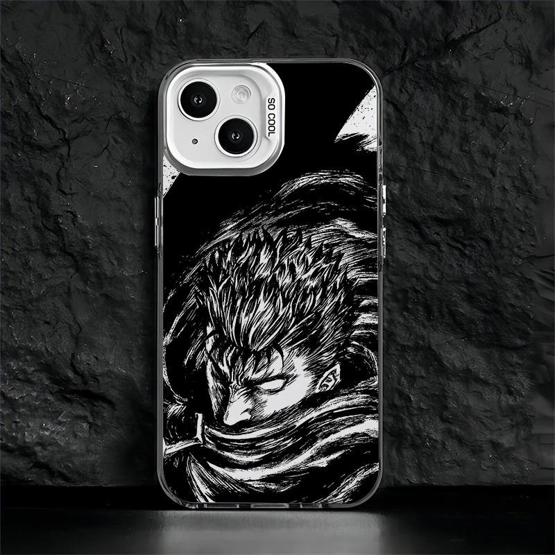 剑风传奇适用潮酷苹果手机壳华为小米OPPO荣耀三星个性磨砂防摔