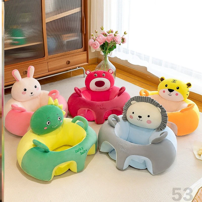 婴儿学坐椅PU款宝宝练习坐立神器防摔训练6个月座椅沙发不伤脊柱