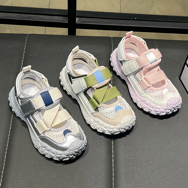 儿童鞋包头凉鞋2025新款夏季爆款儿童鞋子运动凉鞋夏款女宝溯溪鞋