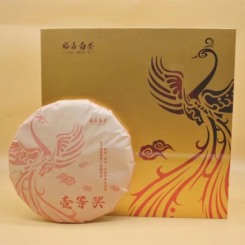 2016年老白茶茶饼正宗福鼎白茶贡眉寿眉张天福杯金奖茶叶厂家直销