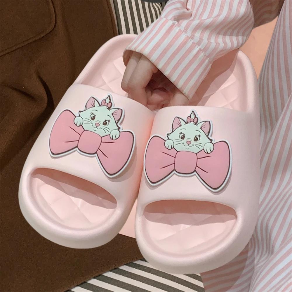 细细条 少女心可爱玛丽猫软底居家拖鞋防滑时尚新款凉拖鞋女夏ins