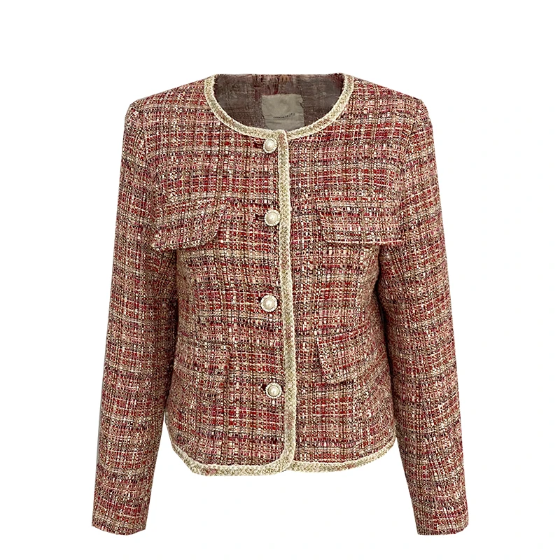 【丁姐宠粉专享】BR15168572法甜香颂小香外套