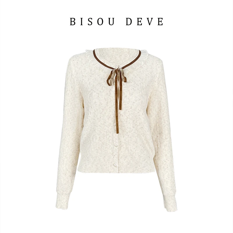 【高高甄选】BV21165399画廊女孩针织开衫