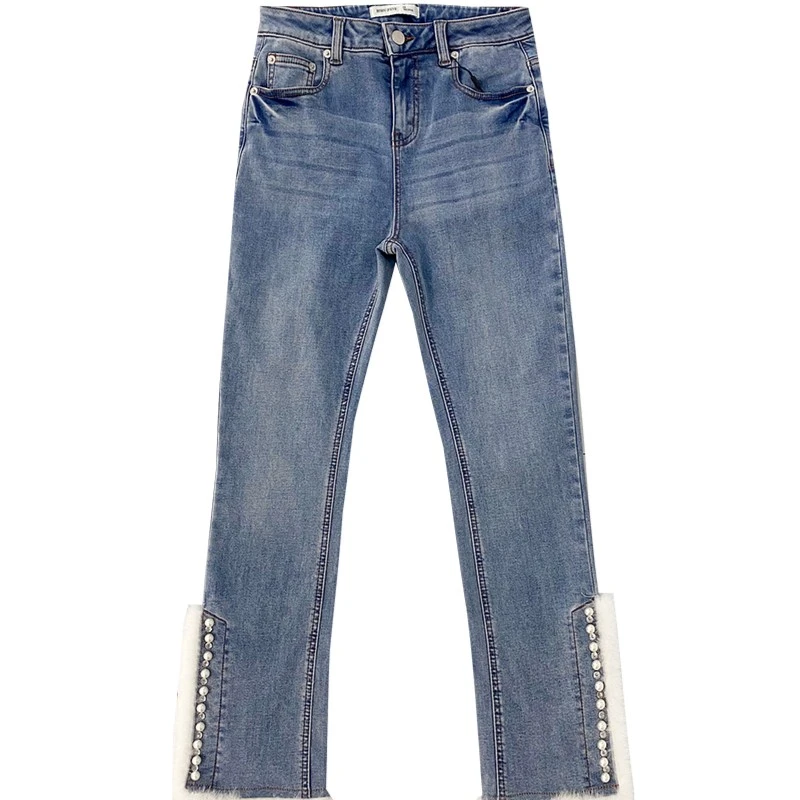 【黄蓉推荐】牛仔长裤（水洗产品）BC21103504