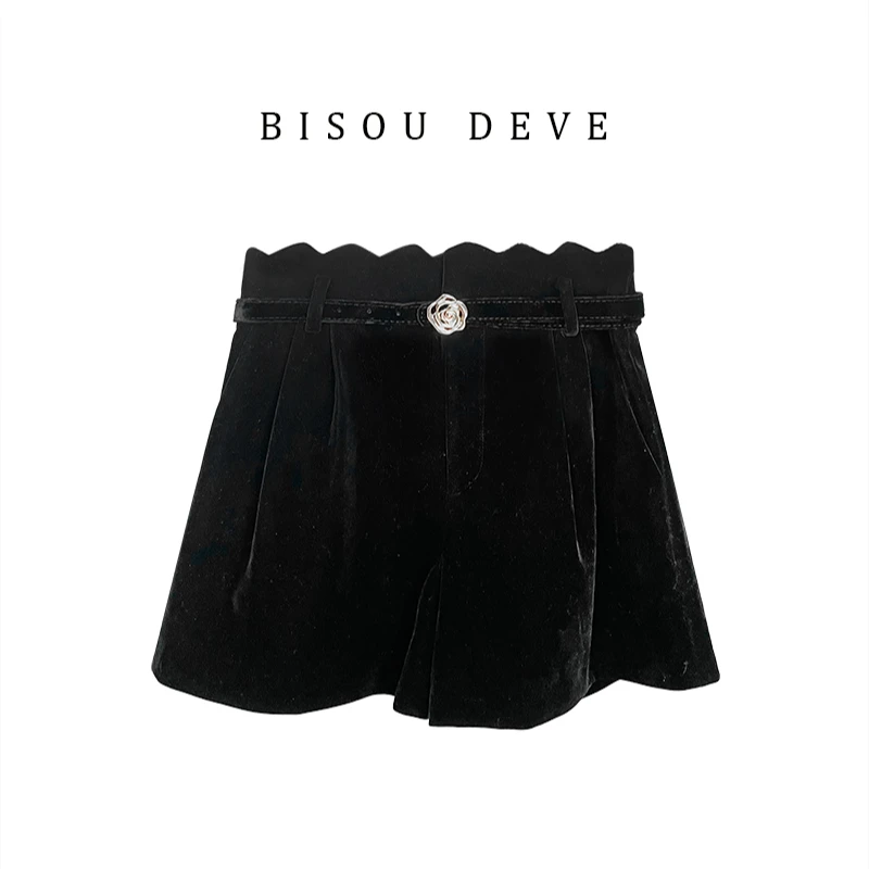 【管管姆妈专属】MA01108393黑金安妮舞会短裤