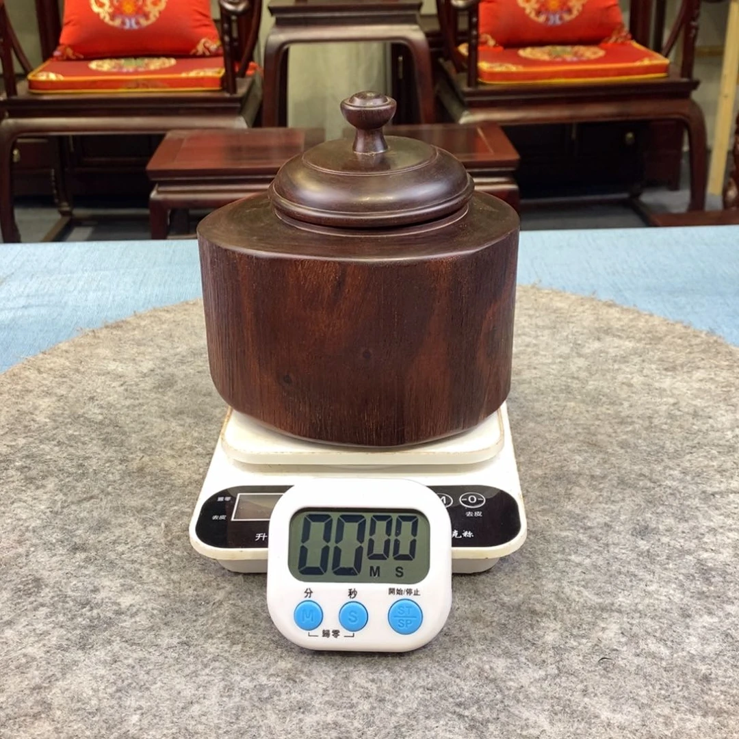 木用****2小叶紫檀木雕摆件