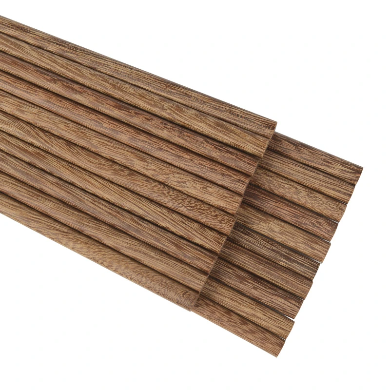 鸡翅木筷子套装酒店家用实木餐具10双木质筷子快子家庭装