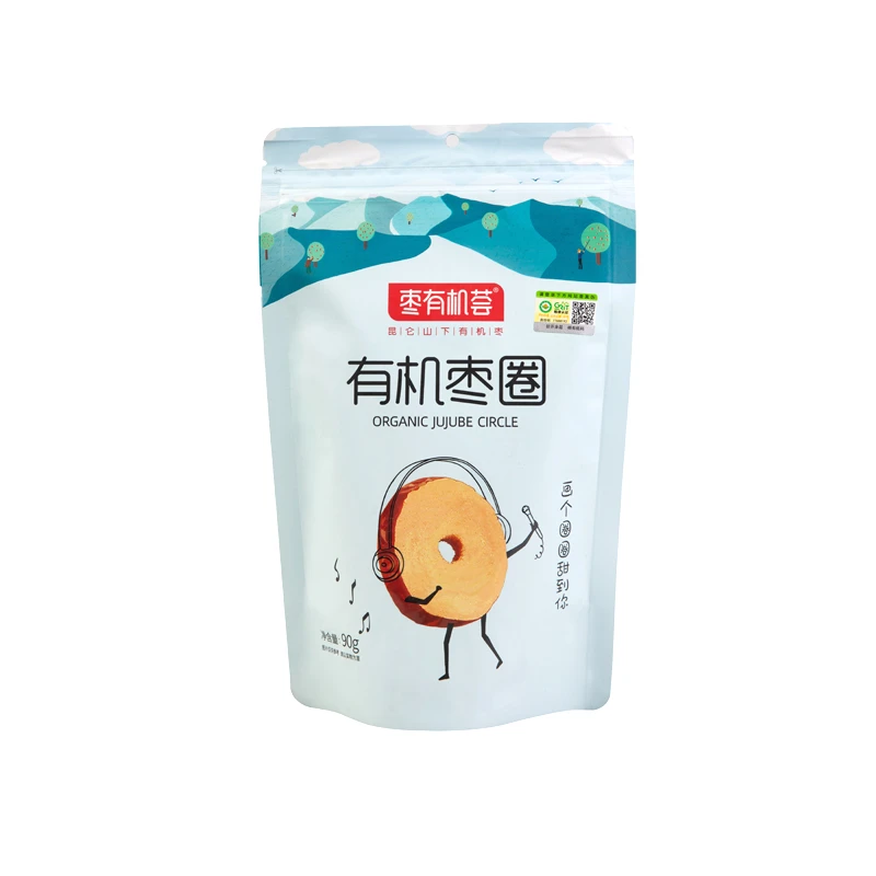 枣有机荟有机枣圈90g*3  解馋办公室零食