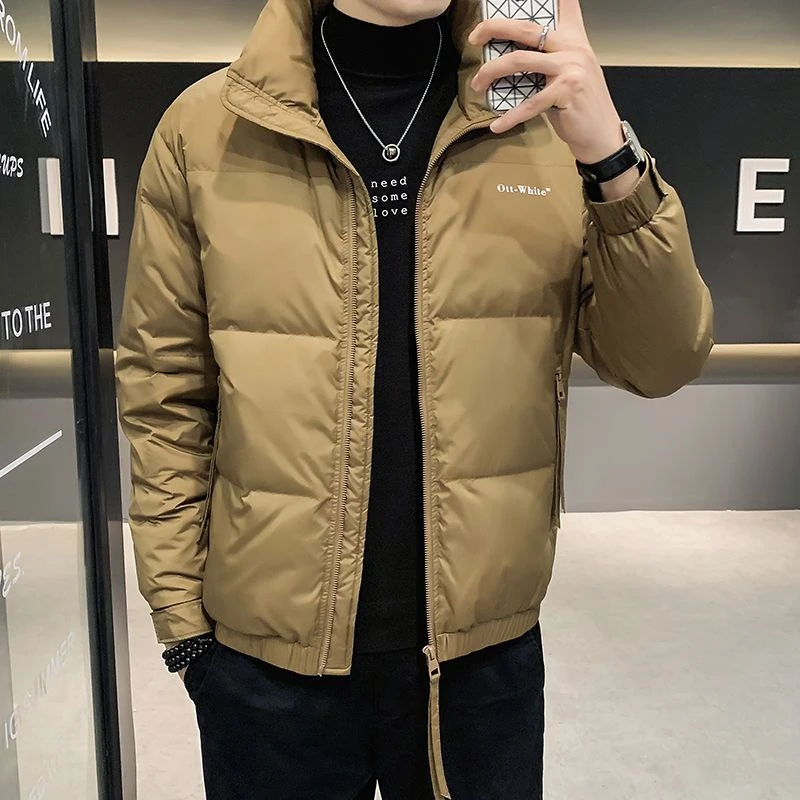 波司登2023年冬季潮流加厚羽绒服男士保暖白鸭绒短款外套韩版潮流