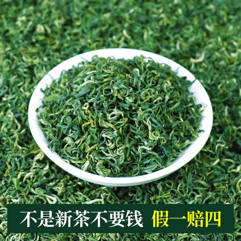 (三月新茶特)2023高山绿茶明前采摘春茶栗香耐泡炒青绿茶