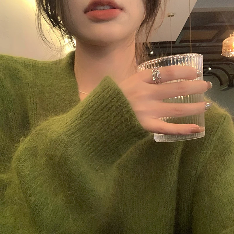 铜合金戒指 玫瑰花朵双层开口戒指女小众设计轻奢高级感食指戒