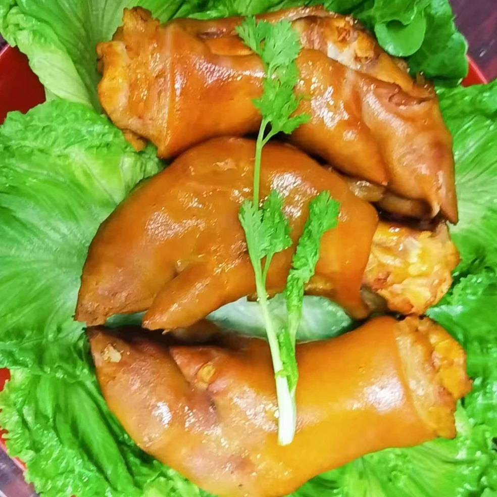 果木熏猪蹄/熏酱猪蹄猪蹄熟食猪脚猪蹄子开袋即食猪手卤猪蹄