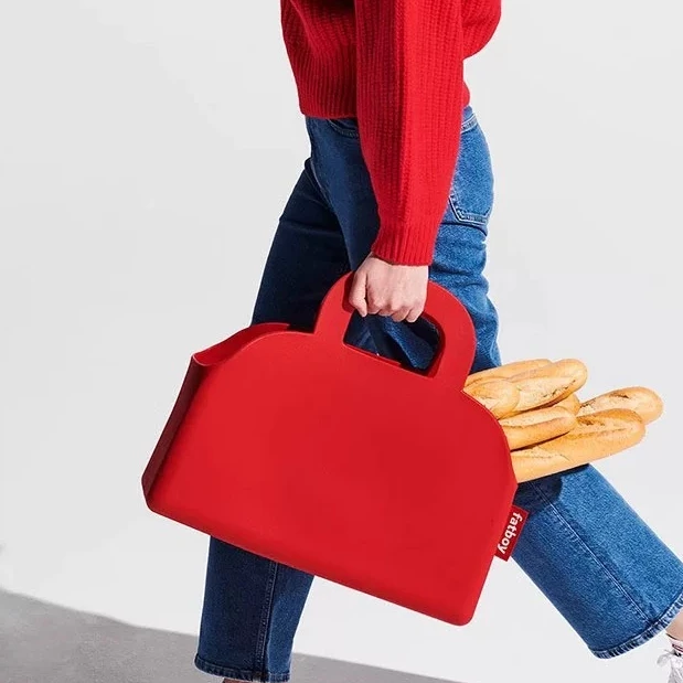 【券】F家果冻置物篮手提包47*17*44cm居家日用