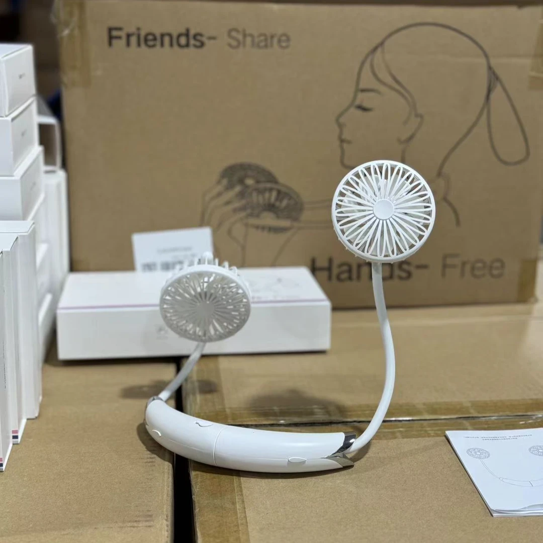 【分享】FRIENDS挂脖风扇 粉6+