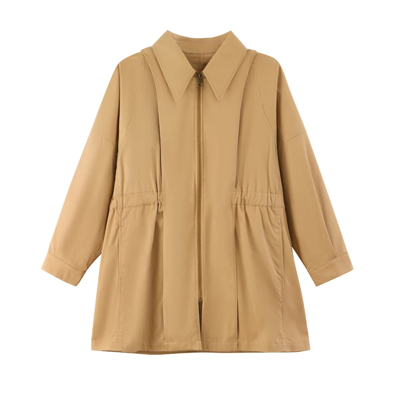 本依凡春季女风衣SYSFF1026