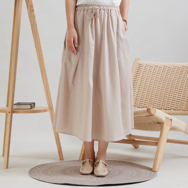 本依凡夏季女a字裙TESYQ0076【部分微瑕，N，O褪N，O焕！介意慎拍】