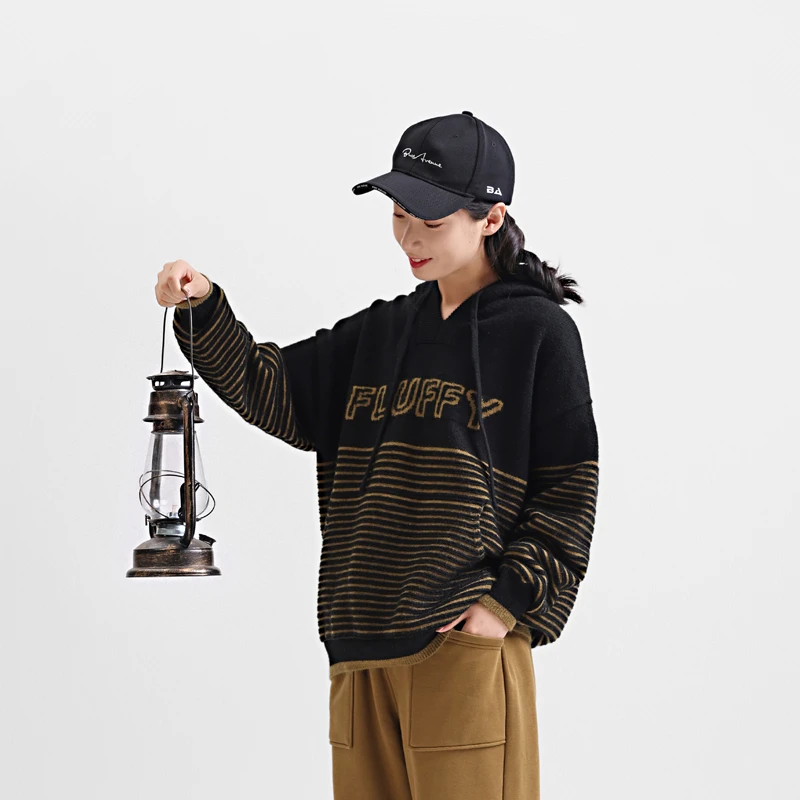 本依凡冬季女TSSZZ0172针织衫【部分微瑕，N，O褪N，O焕！介意慎拍】