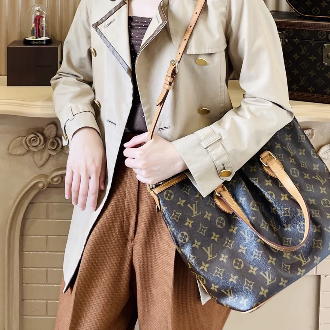 90新 LouisVuitton/路易威登 小号派拉蒙包  单肩手提包