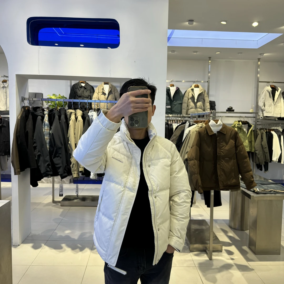 【潮男风暴】免烫立领散口袖棉服常规款