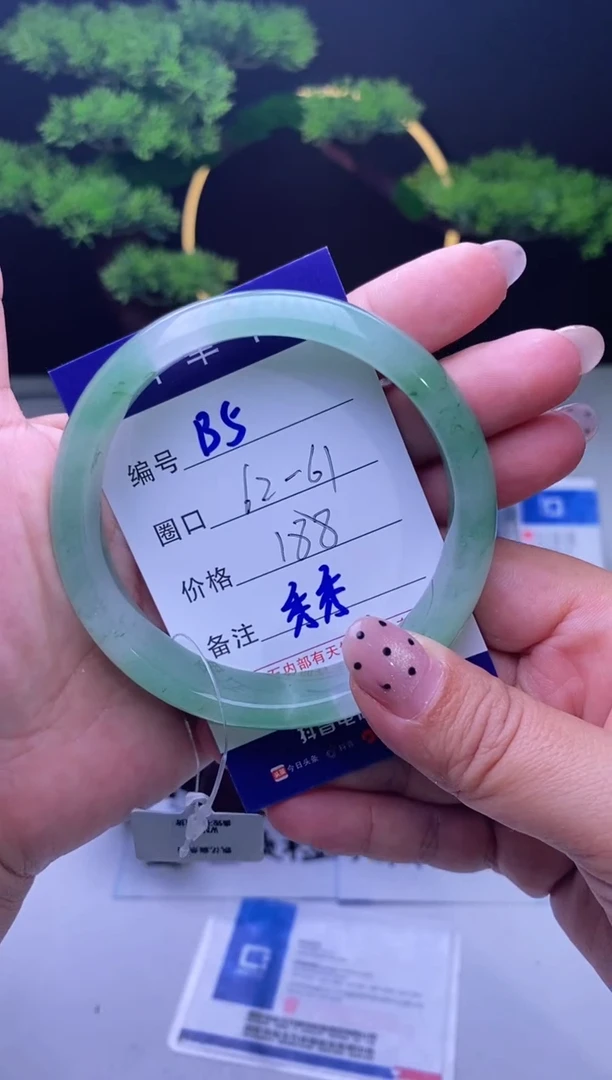 【闪购商品】石英质玉手镯未镶嵌【冰澜珠宝】-序号5