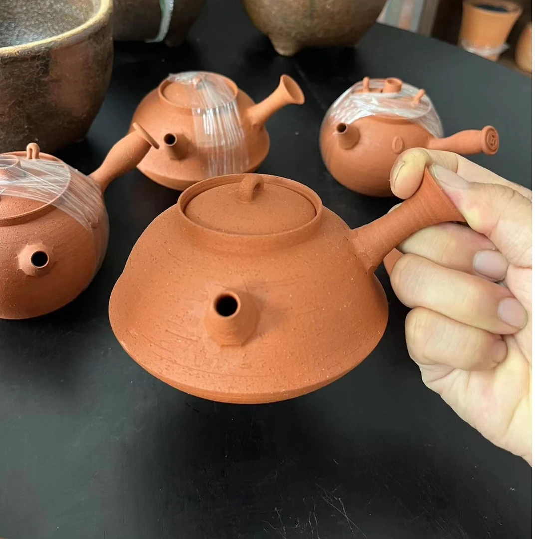 苏铭智砂铫苏铭智穿心砂铫精美手拉砂铫纯手工砂铫壶潮州手拉砂铫