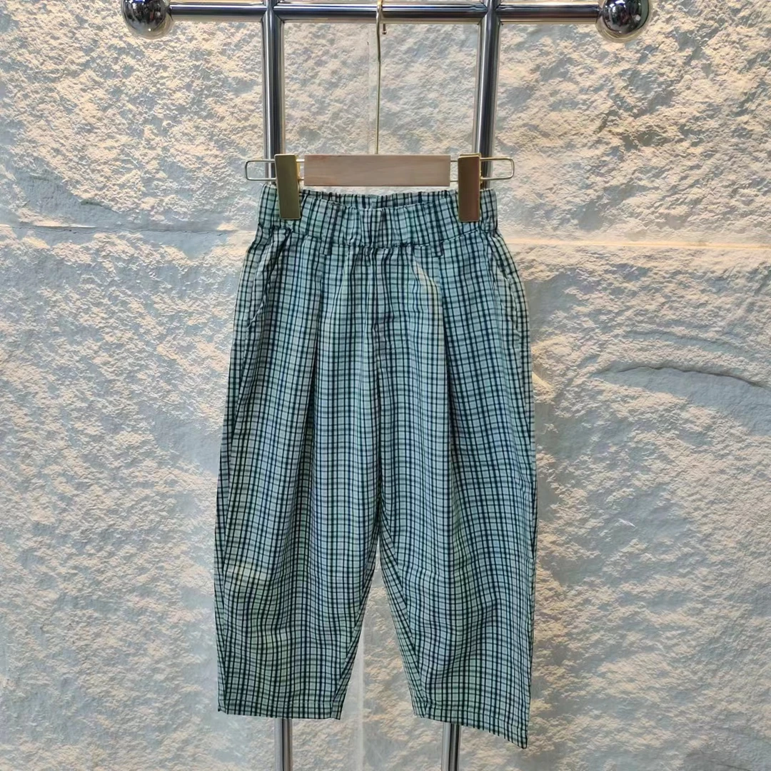 【链接款6062】绿色九分裤