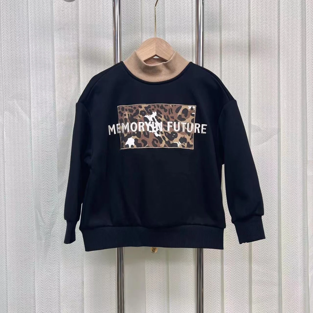 【2460】黑色卫衣B0-4