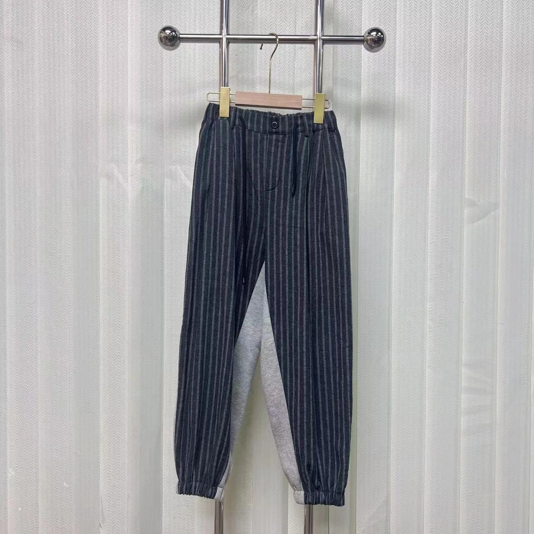 【3080】花灰色裤子A0-4