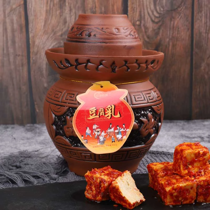 《乡村小曾专属》湖南豆腐乳无油霉豆腐土坛发酵腐乳豆腐下饭菜