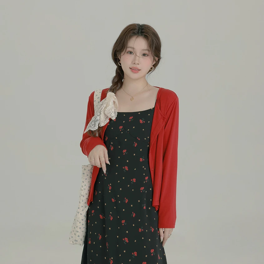 大婉酱微胖定制韩系天丝开衫夏季薄款空调小衫百搭显瘦上衣 6002D