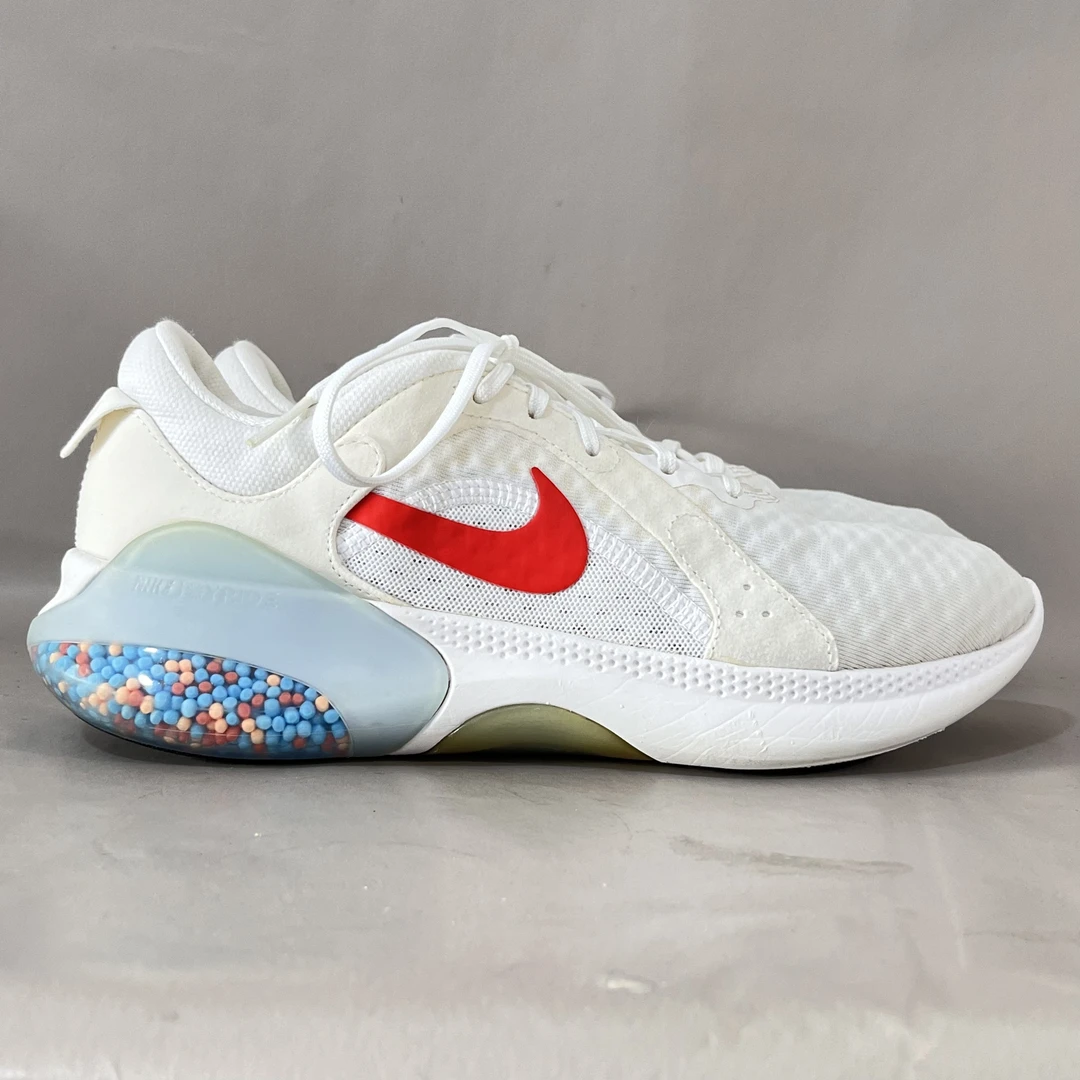 41码Nike Dual Run 2 颗粒跑鞋 白红 二手/90新