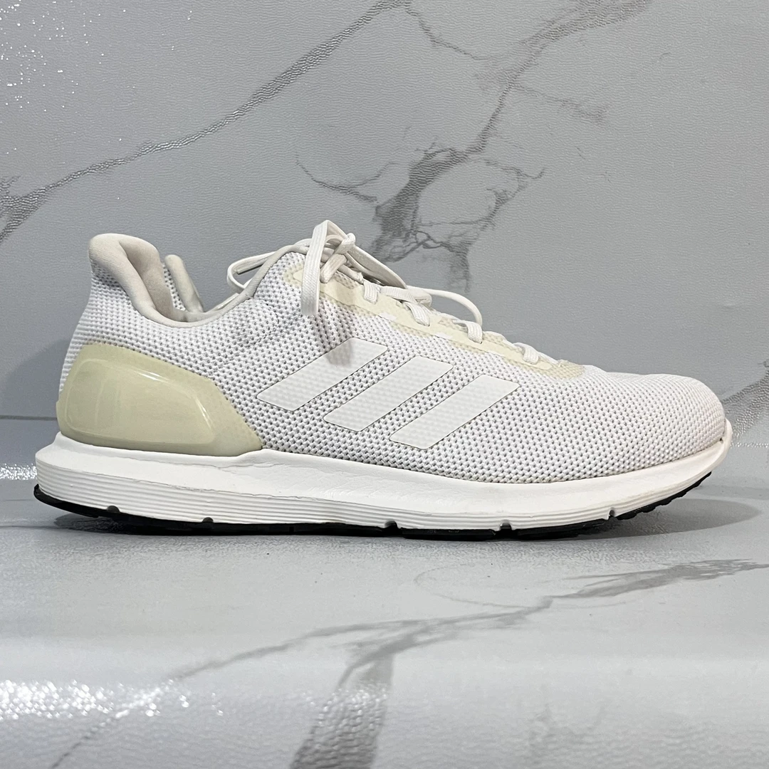 42码adidas Cosmic 2 跑鞋 白色 二手/90新