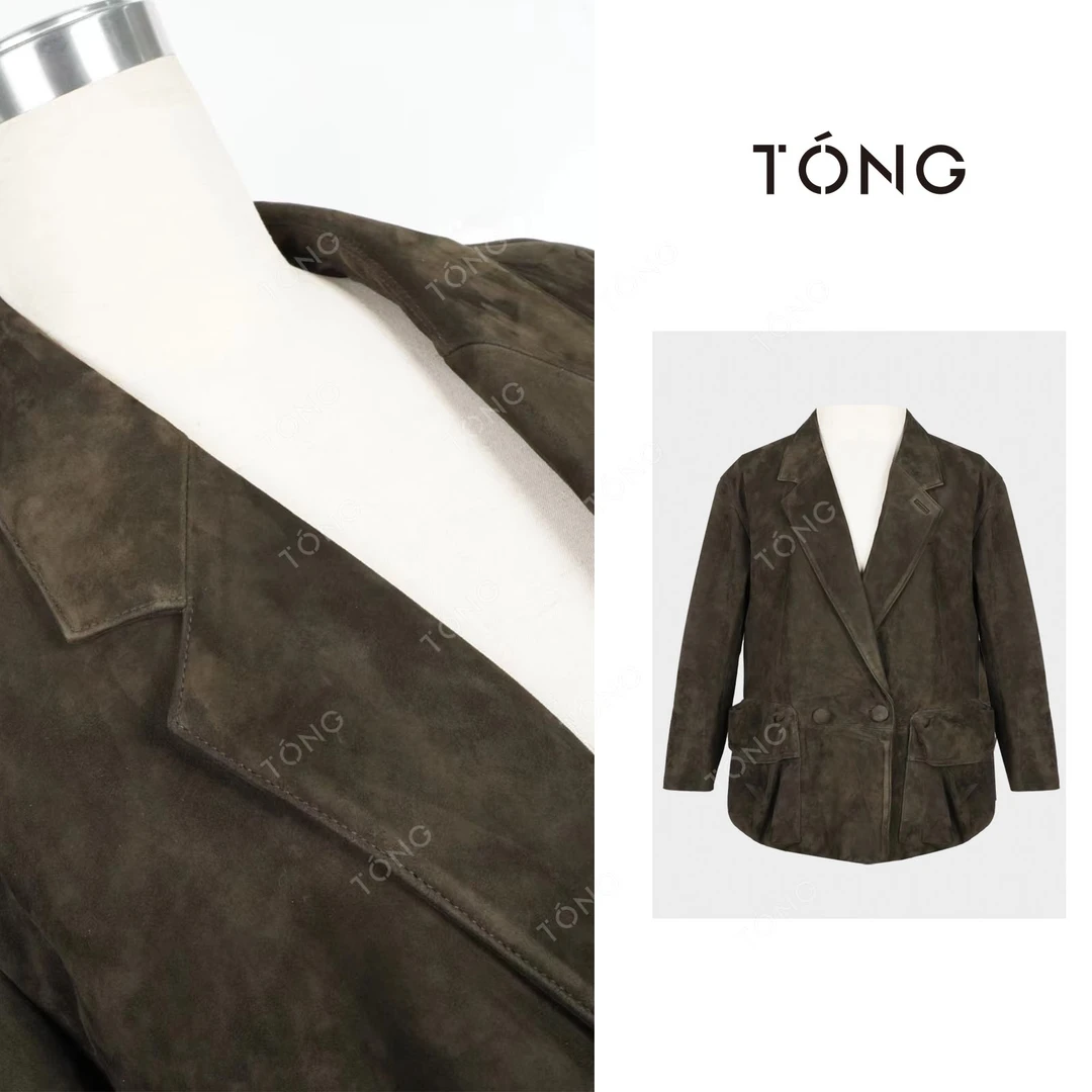 【旧金山日暮】同版土耳其进口羊皮绒皮衣外套  GA0190