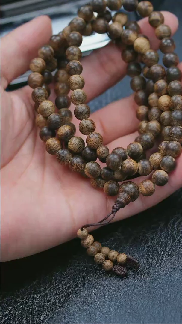 【闪购商品】沉香手串0.8多圈26克沉香老料