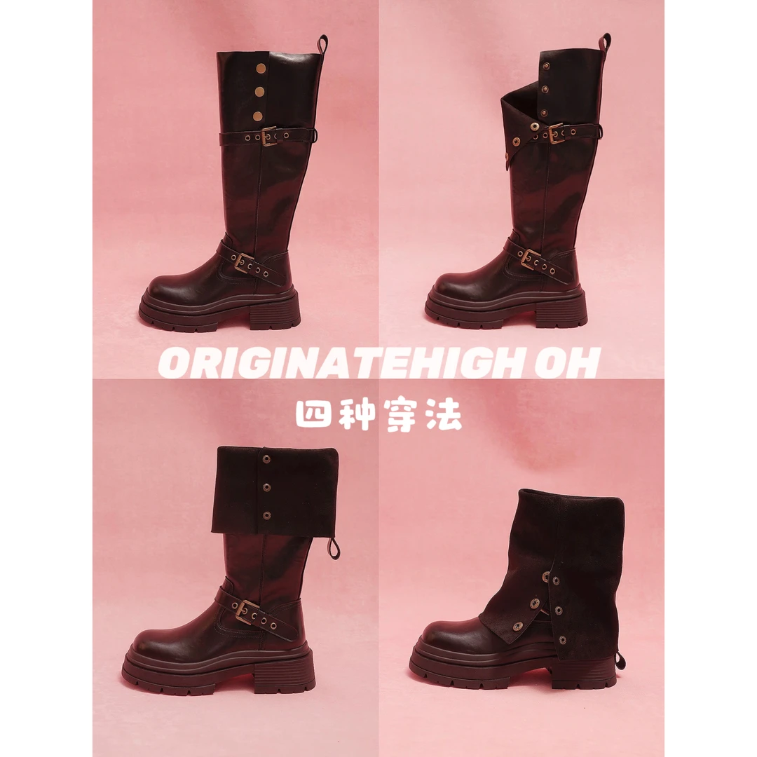 【傅傅专属】 ORIGINATEHIGHOH 2024新爆款靴子女靴子 OH0161