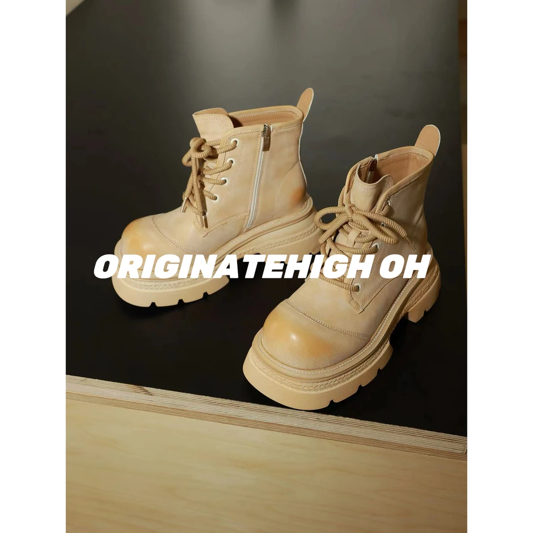 ORIGINATEHIGHOH 设计师款短靴 OH0820
