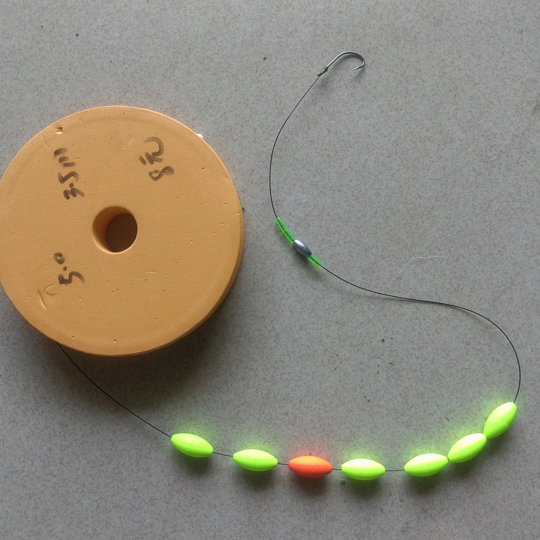 【一副装】手竿浮钓翘嘴丸世13号钩，