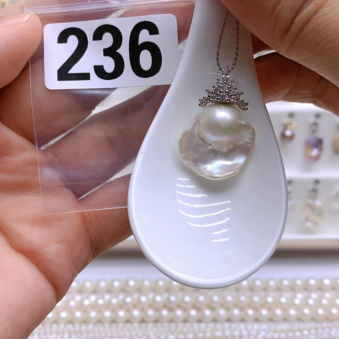 淡水珍珠其他银S925镶嵌236