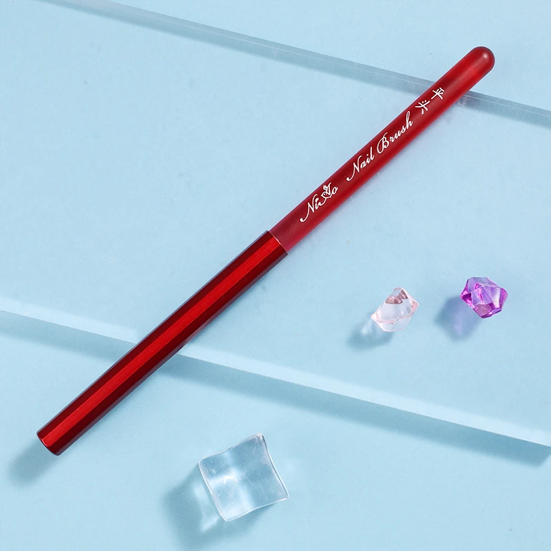 【慧鹅新年专属】Niao新年红美甲笔美甲光疗笔圆头拉线笔美甲店专用