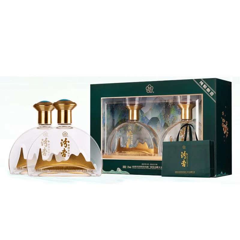 汾杏雅韵青山清香型白酒53度粮食酿造盒装送长辈接待53度